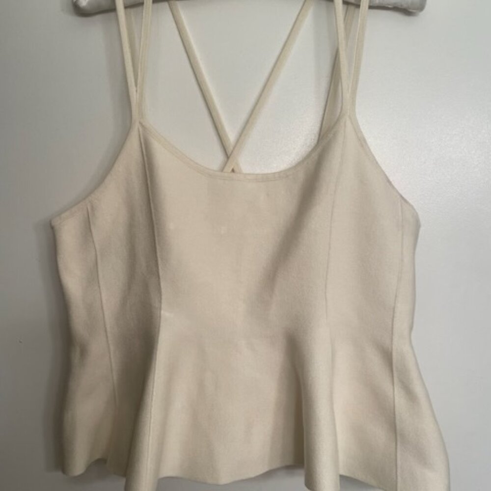 Maeve by Anthropologie peplum top, X-large
